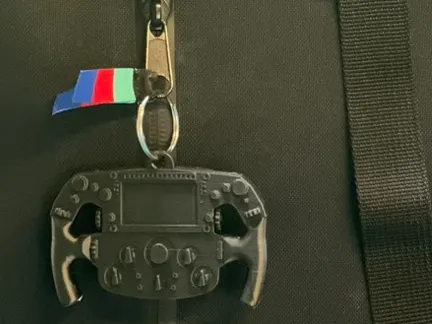 Ferrari F1 Replica Wheel Keychain-Edition