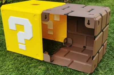 Super Mario World Brick Block - Free 3D Print Model - MakerWorld