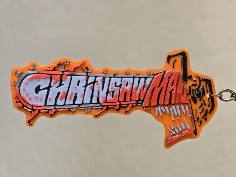 Chainsaw Man Keychain - Llavero de Chainsaw Man