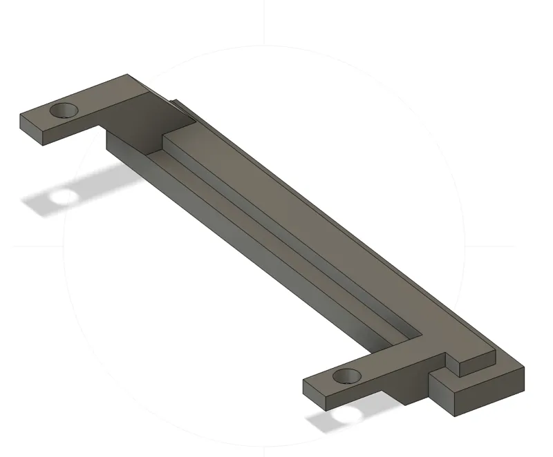 iMac 5k Switch Panel Holder for External Display