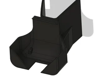 Uniden handheld UHF radio mount for VW Amarok