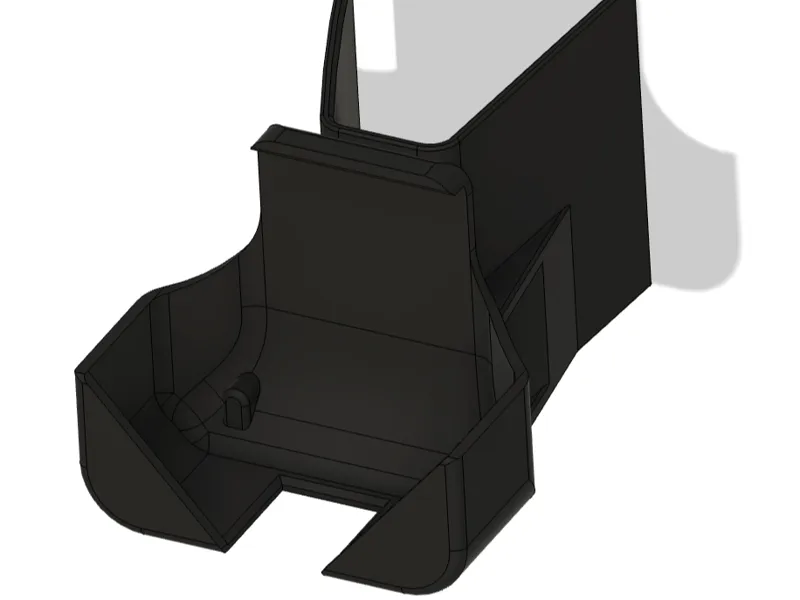 Uniden handheld UHF radio mount for VW Amarok