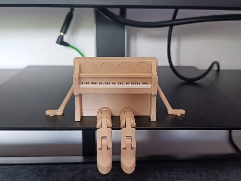 Piano con patas