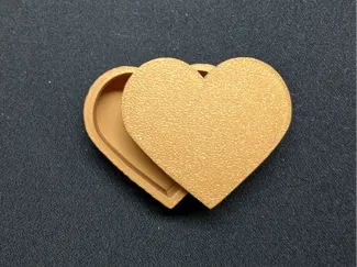 Heart-shaped box for gift