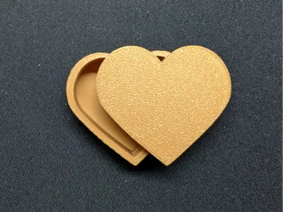 Heart-shaped box for gift
