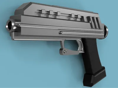 Clone DC17 Blaster