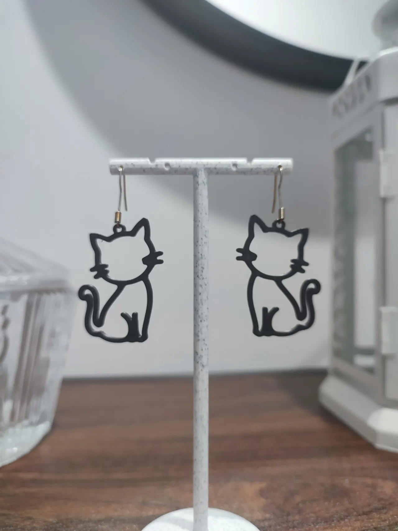 Aretes Gatito Minimal view 2