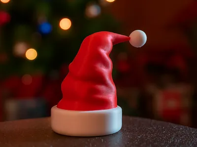 Santa Hat Bauble - AMS And No AMS