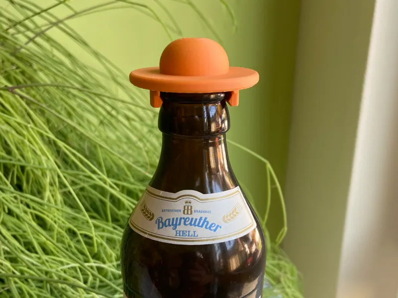 Beer Bottle Cap straw hat
