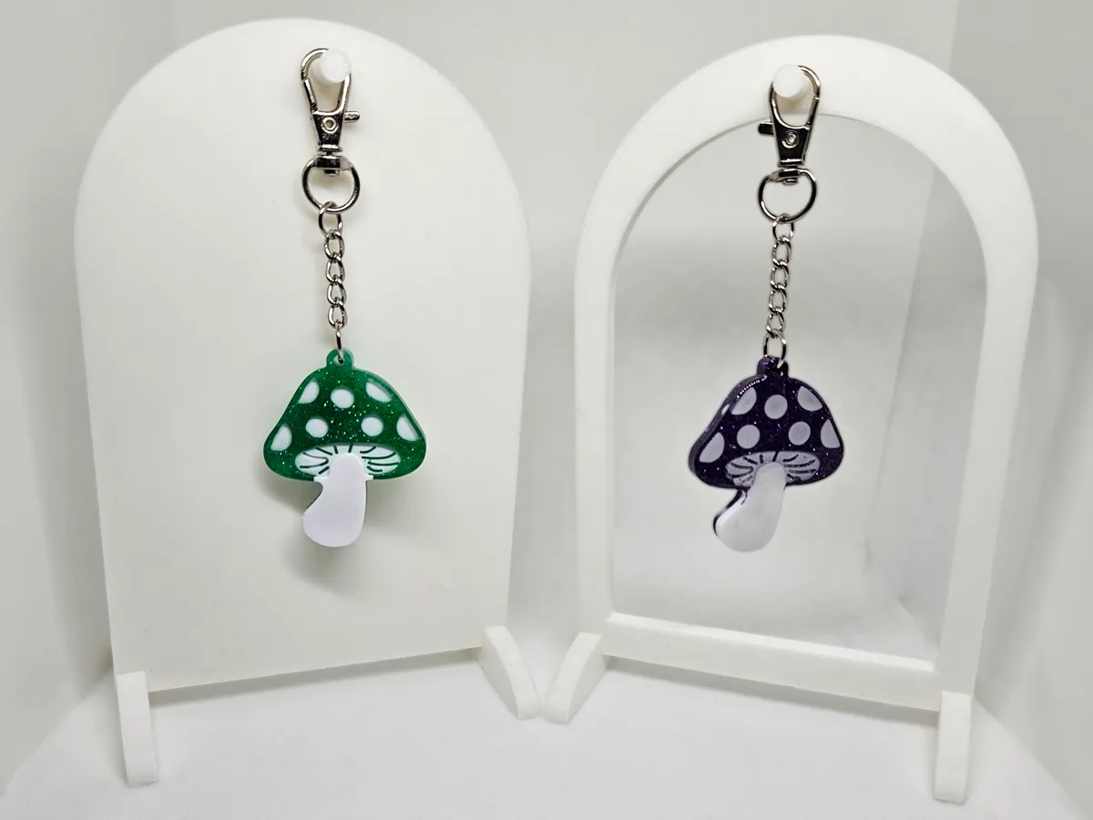 Keychain Display by Raven Rose Co. MakerWorld: Download Free 3D Models - 3D model önizlemesi