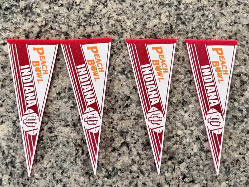 IU Peach Bowl Pendant (with magnet holes)