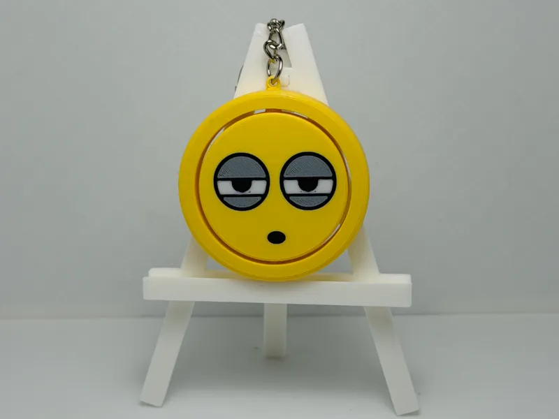 Emoji Drowsy - Spinning Top Fidget Toy - NFC