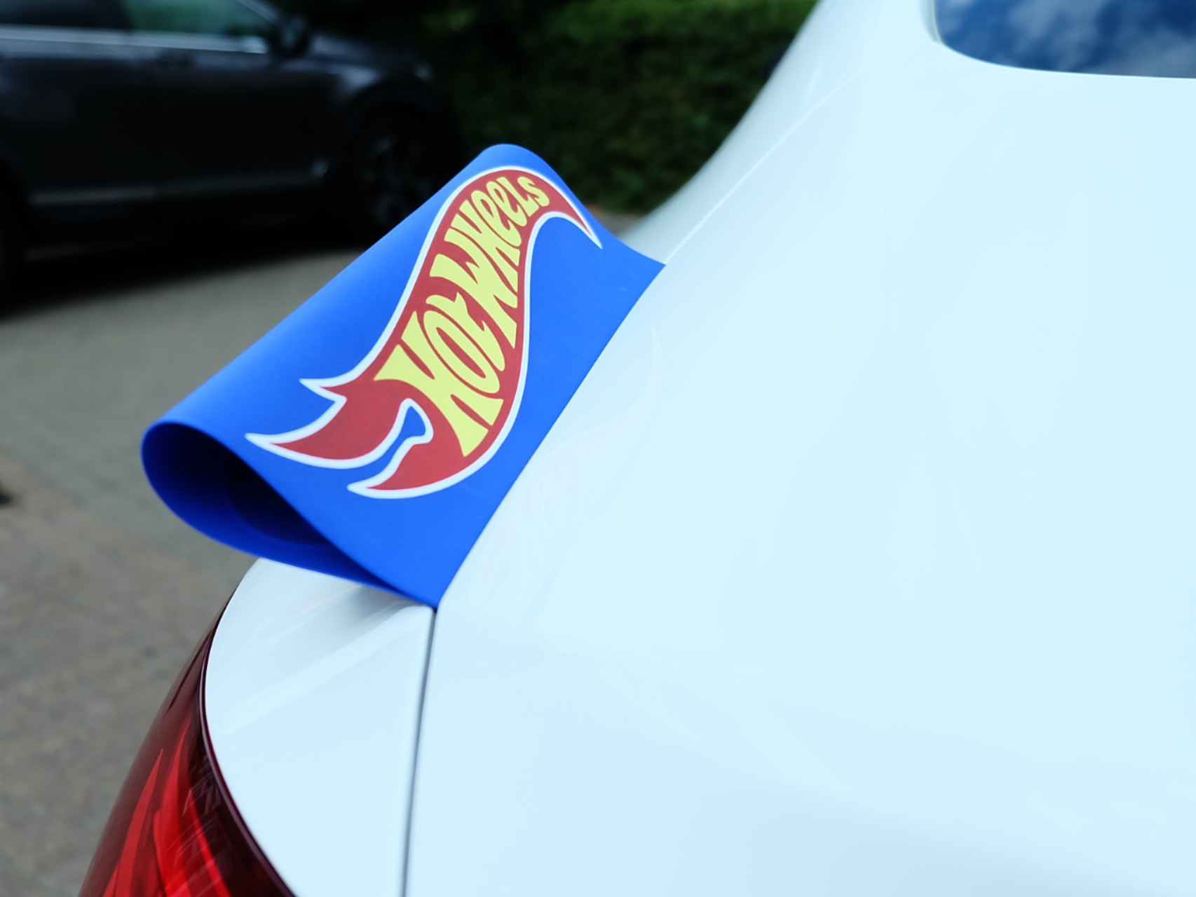 Hot Wheels Style Car Badge / Emblem for Real Cars - 1