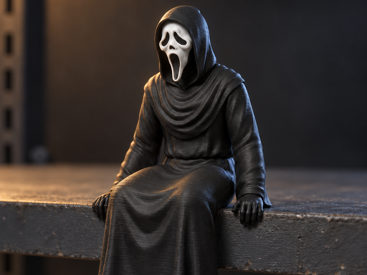 Ghostface seduto sul bordo – Scream da bordo - 1