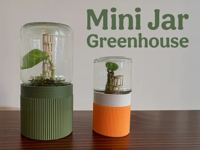 Mini Jar Greenhouse – Mason Jar
