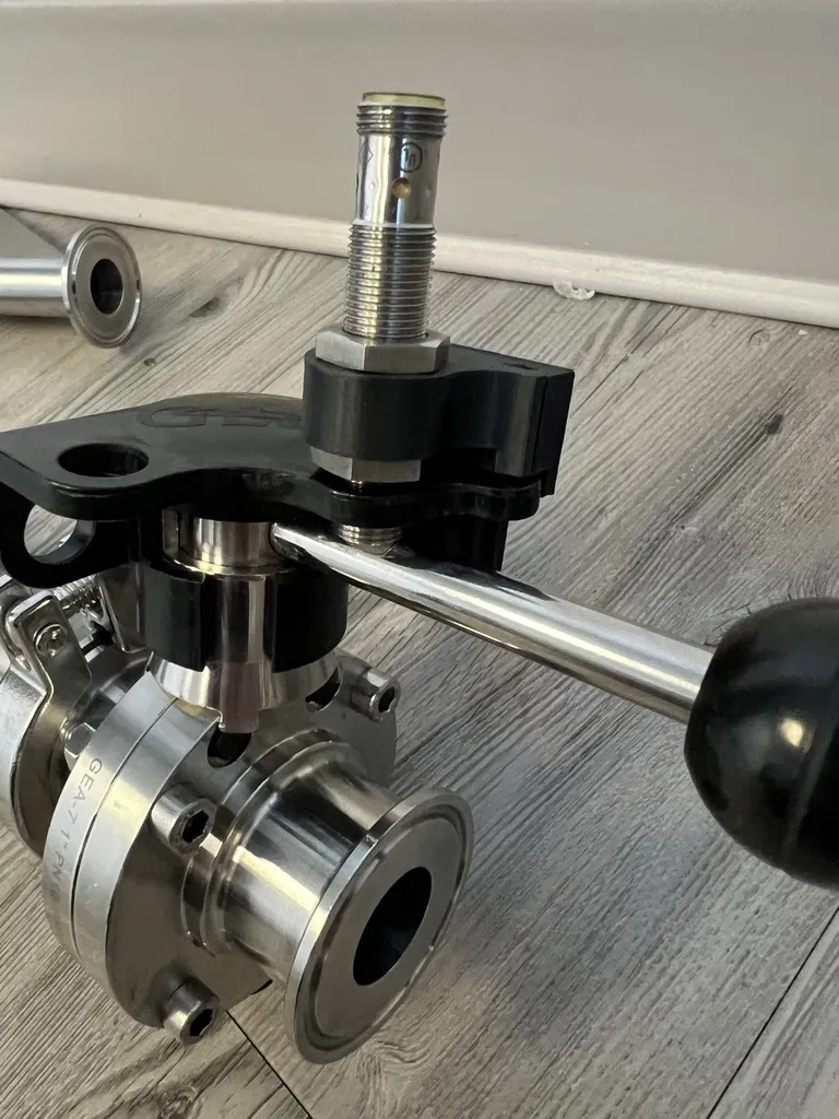 sensor for GEA Butterfly manual valve