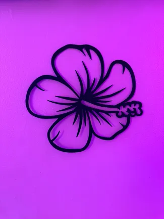 Hawaiian Flower Wall Art