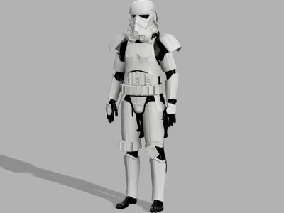 FULL SCALE WEARABLE IMPERIAL STORM TROOPER ARMOR