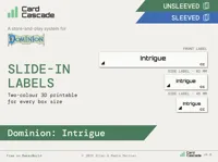 All labels for Intrigue