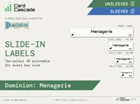 All labels for Menagerie