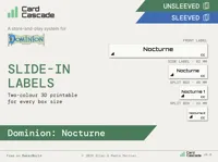All labels for Nocturne