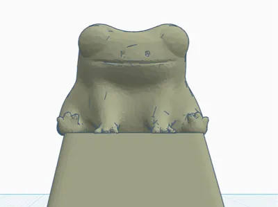 Fred The Frog Keycap but diffrent keycap base