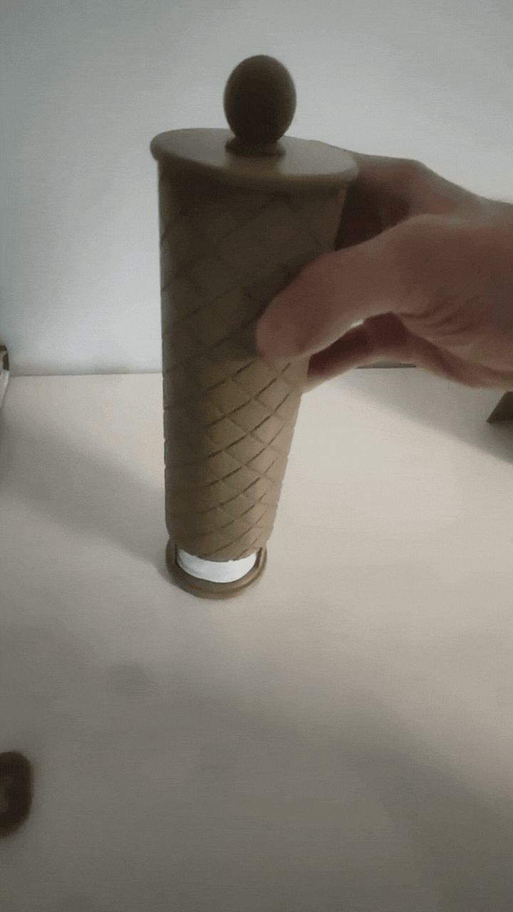 contenitore salviette struccanti cottonfioc