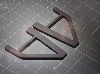 Playstation 5 slim Stands Feet/Legs recreated