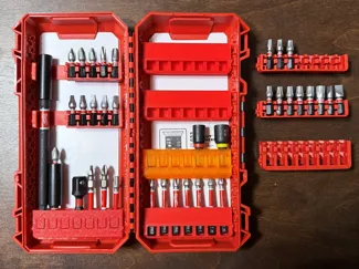 Bit Inserts for Milwaukee 48-32-9921 bit case