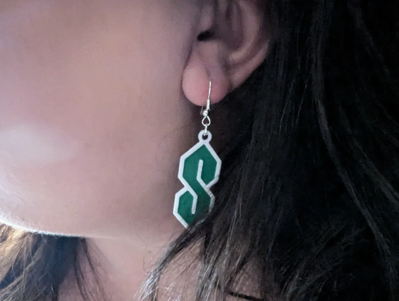 Cool S Earrings Filled (Double Sided) view 2