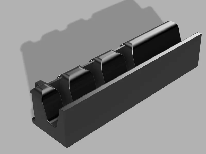 USB cable holder with retractable mechanism