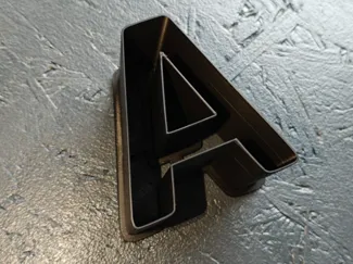 Buchstaben und Zahlen Ausstecher