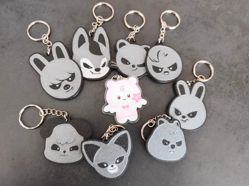 Collection de Porte-clés "Evil SKZOO" Stray Kids
