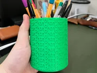 Pot à crayons chaîne à maillons — photo 1