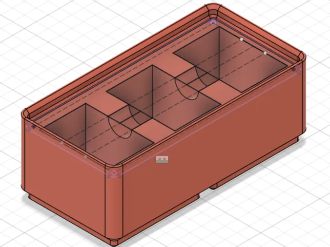 Gridfinity AXS Battery Storage