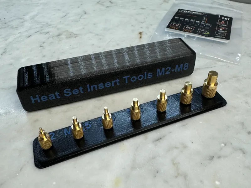 Heat Set Inserts/Gewindeeinsätze Tool Box
