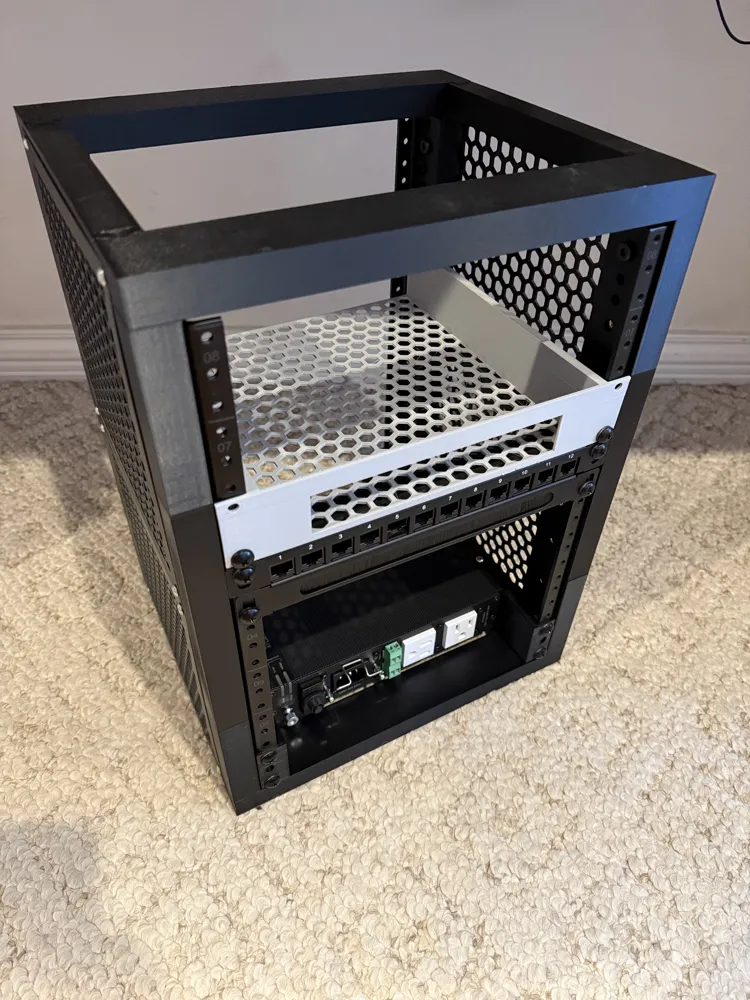 10-Inch 4-Post Rack - Free 3D Print Model - MakerWorld