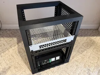 10-Inch 4-Post Rack