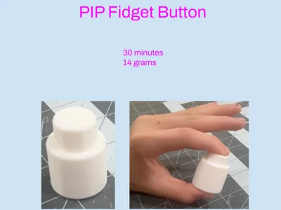 PIP (Print in Place) Fidget Button