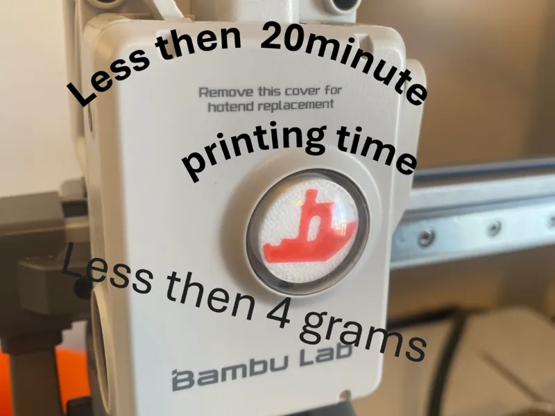 Benchy Extruder wheel