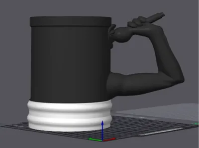 Chop 500 handle, smooth singing arm