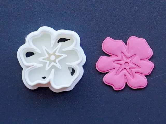 Flower Polymer Clay Cutter Earrings Necklace