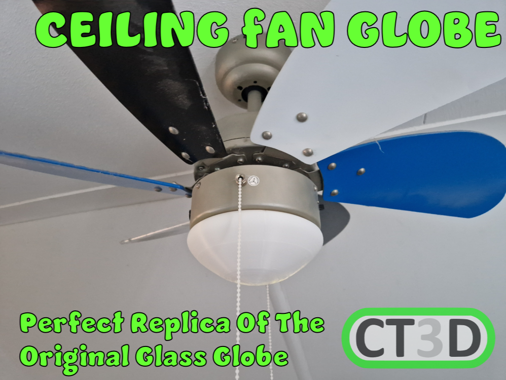 Replacement Ceiling Fan Globe 3D model