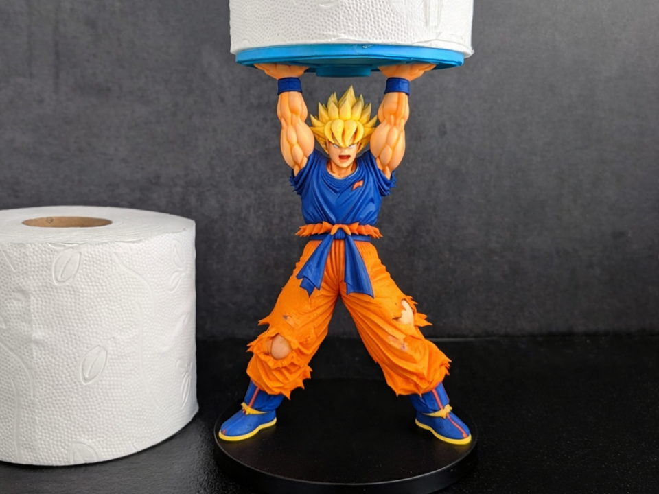 Dragonball toilet paper holder