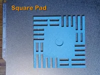 "Square" Pad for Monolith 2026 Vase
