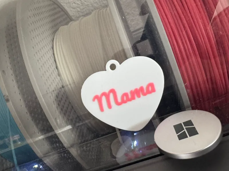 Schlüsselanhänger Mama (einfach)
