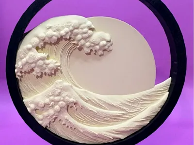Zen Wave Cork Art