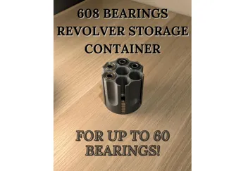 608 Bearings Revolver Storage Container