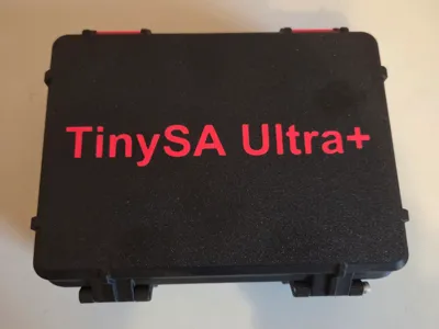 TinySA Ultra+ box with place for accessories