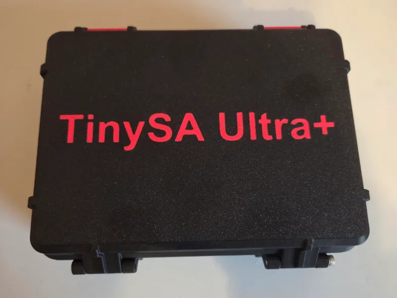 TinySA Ultra+ box with place for accessories